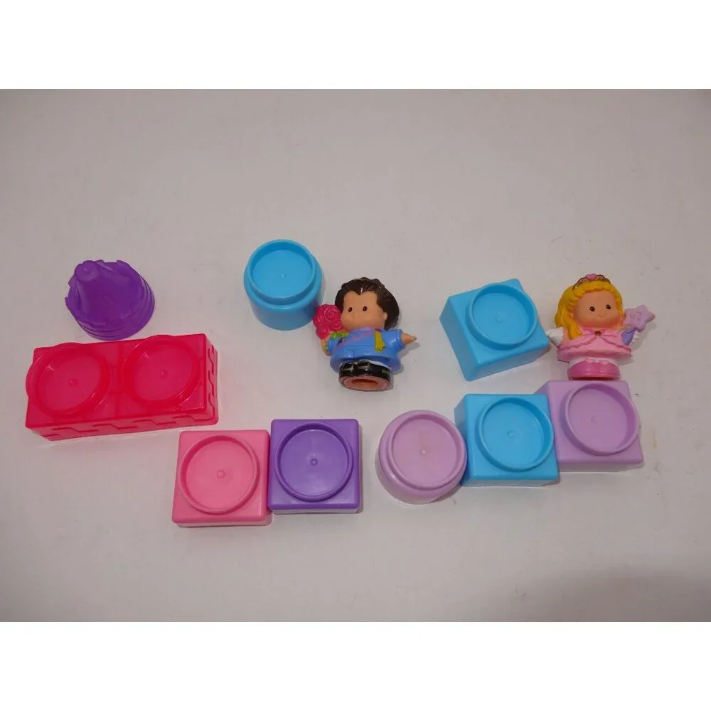 Fisher-Price Little People Princess Carriage With Prince Princess‎ & Blocks